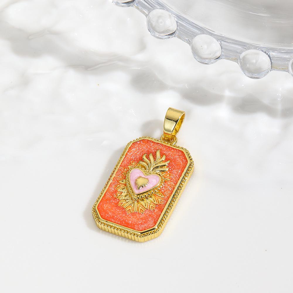 European-American Stylish Tarot Pendant Necklace with Colorful Drip Oil Heart & Universe Charm
European-American Stylish Tarot Pendant Necklace with Colorful Drip Oil Heart & Universe Charm