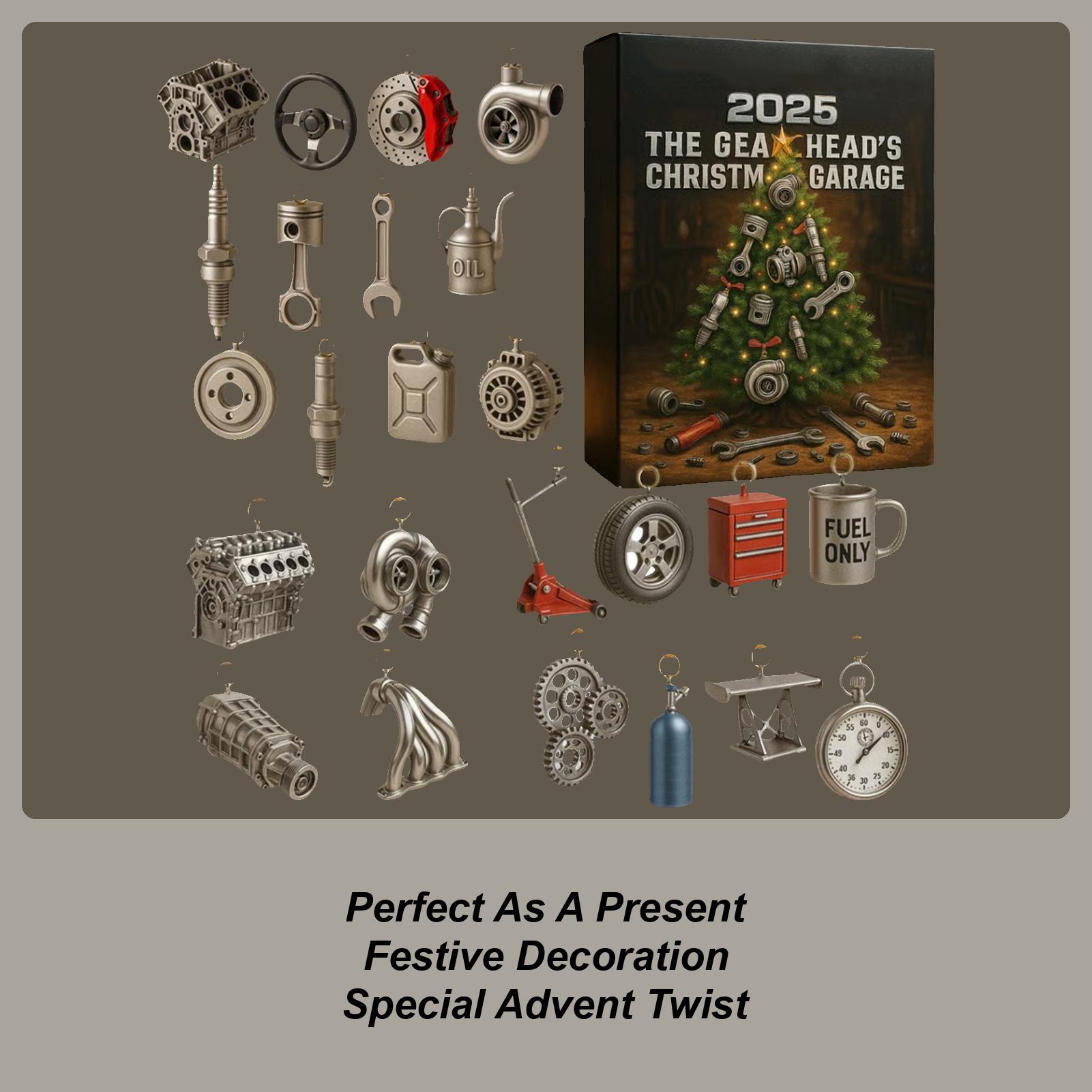 2026 Advent Calendar 24 Days Mini Auto Parts And Tools Countdown Calendar Festive Ornament For Car Enthusiasts Workshop Men single attribute
2026 Advent Calendar 24 Days Mini Auto Parts And Tools Countdown Calendar Festive Ornament For Car Enthusiasts Workshop Men single attribute