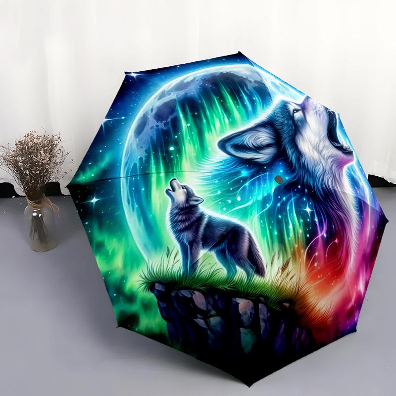 1pc Wolf Theme pattern Umbrella Portable Folding Umbrella Iron Frame Hole Bone Structure Outdoor Home Umbrella разноцветный
1pc Wolf Theme pattern Umbrella Portable Folding Umbrella Iron Frame Hole Bone Structure Outdoor Home Umbrella разноцветный