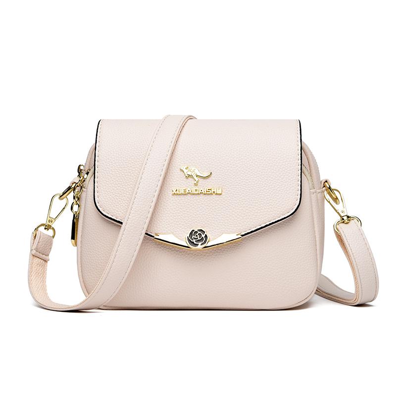 Elegant Soft Leather Shoulder Bags for Women Designer Fashi Crossbody Bags Ladies Purses and Handbags Sac Small Messenger Bag покинуть белый
Elegant Soft Leather Shoulder Bags for Women Designer Fashi Crossbody Bags Ladies Purses and Handbags Sac Small Messenger Bag покинуть белый