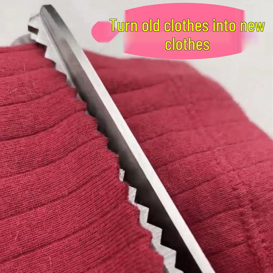 Улучшенные усиленные ножницы «зигзаг» для кружева и ткани - треугольный волнистый край, ручные оверлочные ножницы для рукоделия, не требующие шитья
Улучшенные усиленные ножницы «зигзаг» для кружева и ткани - треугольный волнистый край, ручные оверлочные ножницы для рукоделия, не требующие шитья