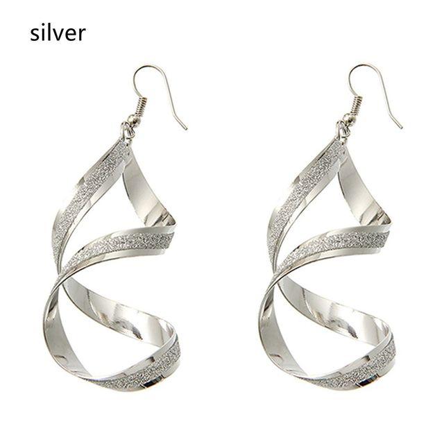 Женские серьги-подвески в виде спиральных подвесок, осенние серьги из нержавеющей стали, длинные необычные серьги, трендовые для подростков ежедневно
Женские серьги-подвески в виде спиральных подвесок, осенние серьги из нержавеющей стали, длинные необычные серьги, трендовые для подростков ежедневно