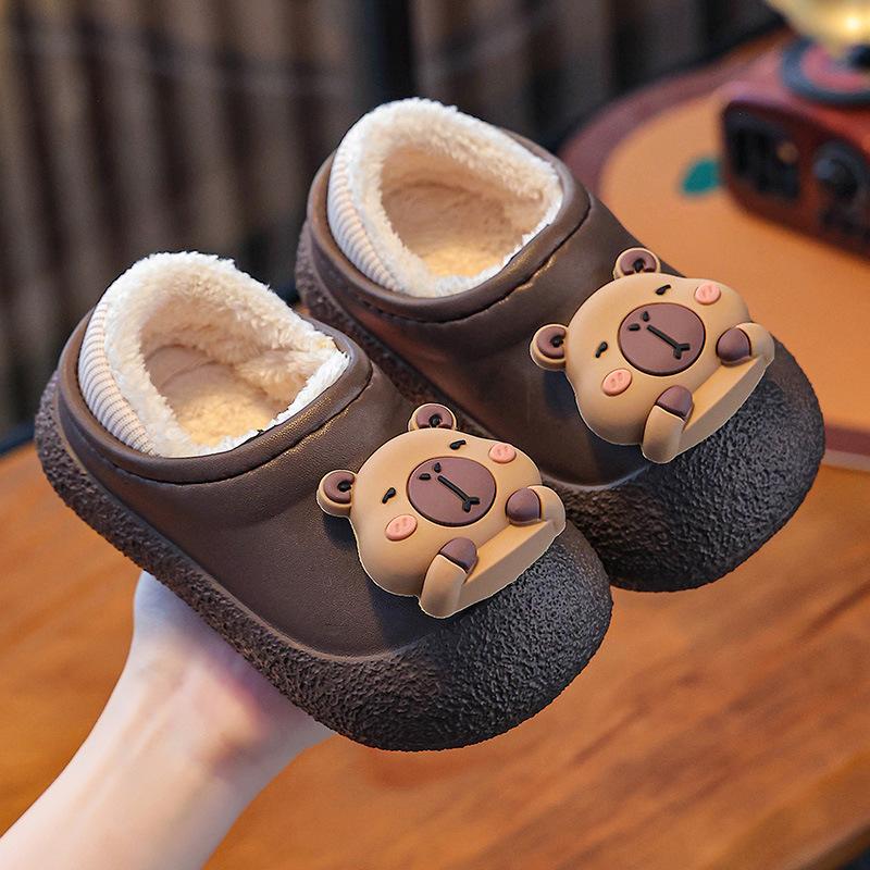 Winter cotton slippers with heel for babies, boys cotton slippers, thickened and fleece-lined, detachable, waterproof, children s furry slippers 26-27Inner Length17cm Sui темно-коричневого кольору
Winter cotton slippers with heel for babies, boys cotton slippers, thickened and fleece-lined, detachable, waterproof, children s furry slippers 26-27Inner Length17cm Sui темно-коричневого кольору