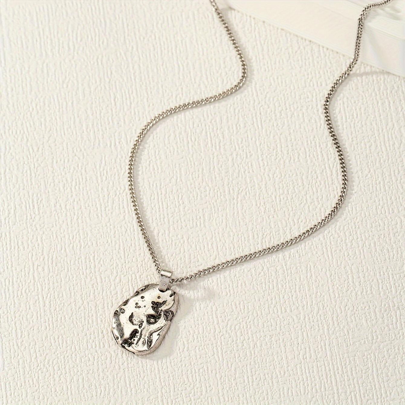 Срібний ланцюговий металевий пояс з нерегулярним овальним підвісом, чоловічий і жіночий, однаковий стиль, студентський ланцюжок, осінній та зимовий ланцюжок для светра
Срібний ланцюговий металевий пояс з нерегулярним овальним підвісом, чоловічий і жіночий, однаковий стиль, студентський ланцюжок, осінній та зимовий ланцюжок для светра