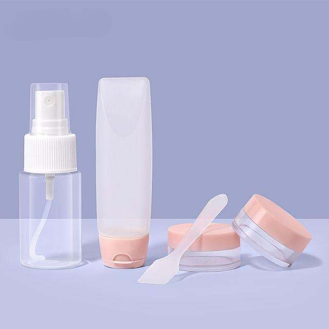 Charyeina - Set of 5: Travel Container + Spray Bottle + Squeeze Bottle + Spatula
Charyeina - Set of 5: Travel Container + Spray Bottle + Squeeze Bottle + Spatula