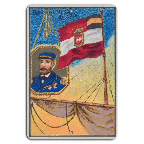 Imperial Austrias Naval Legacy Rear Admiral TributeAluminumtin sign 20x30cm(7.8x11.8inch)
Imperial Austrias Naval Legacy Rear Admiral TributeAluminumtin sign 20x30cm(7.8x11.8inch)