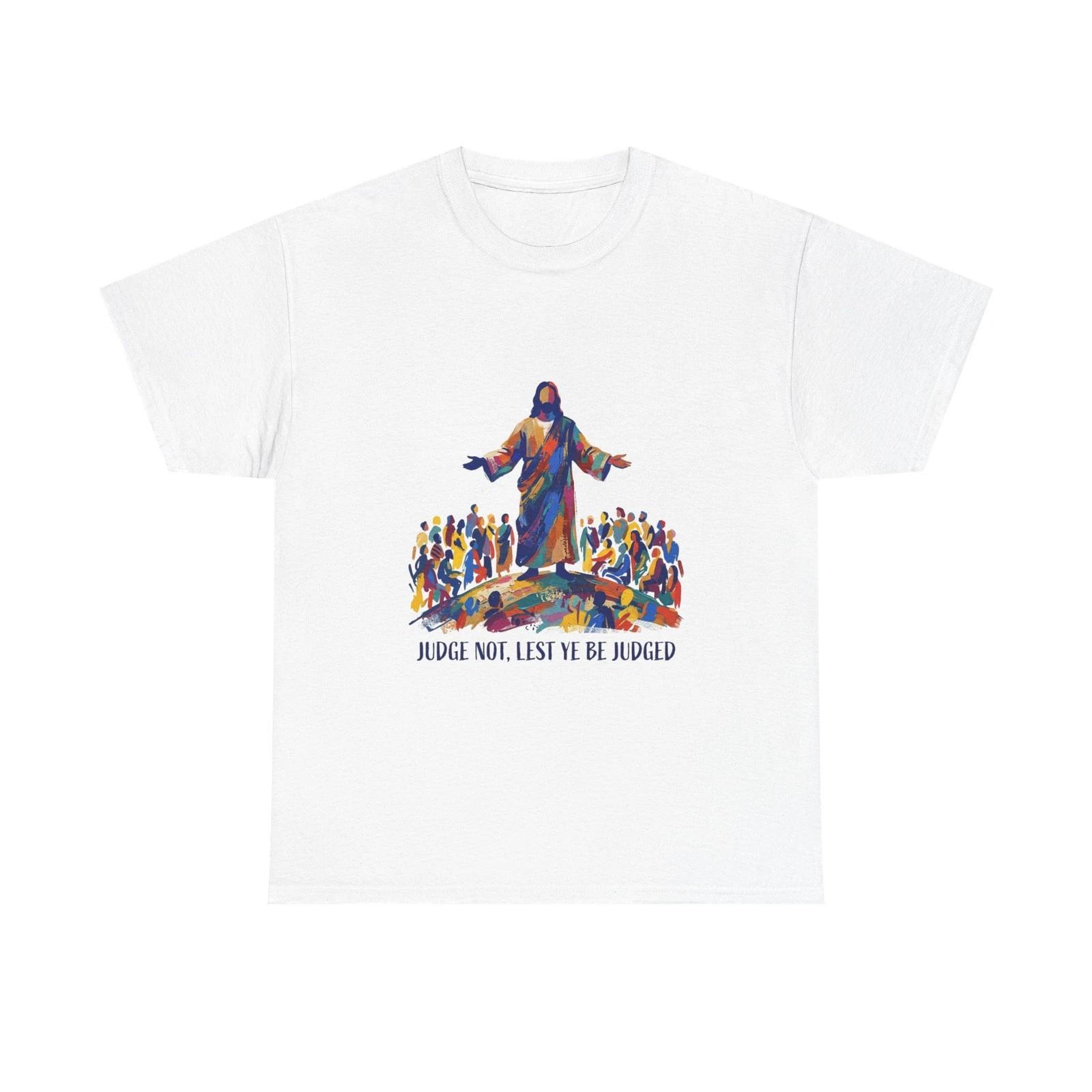 Jesus illustration Tee | Judge Not Lest Ye Be Judged S
Jesus illustration Tee | Judge Not Lest Ye Be Judged S