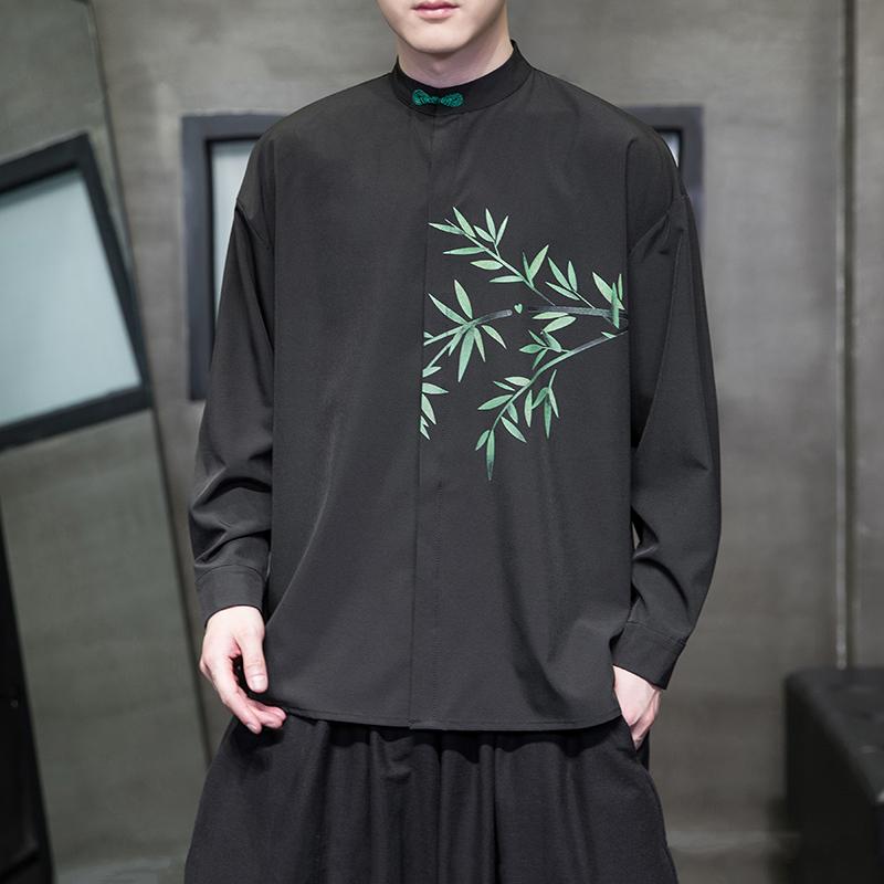 Бамбуковый принт Новые рубашки в национальном стиле 2025 года, осенняя свадебная шелковая рубашка на пуговицах, мужской костюм в китайском стиле Тан большого размера 4XL чёрный
Бамбуковый принт Новые рубашки в национальном стиле 2025 года, осенняя свадебная шелковая рубашка на пуговицах, мужской костюм в китайском стиле Тан большого размера 4XL чёрный