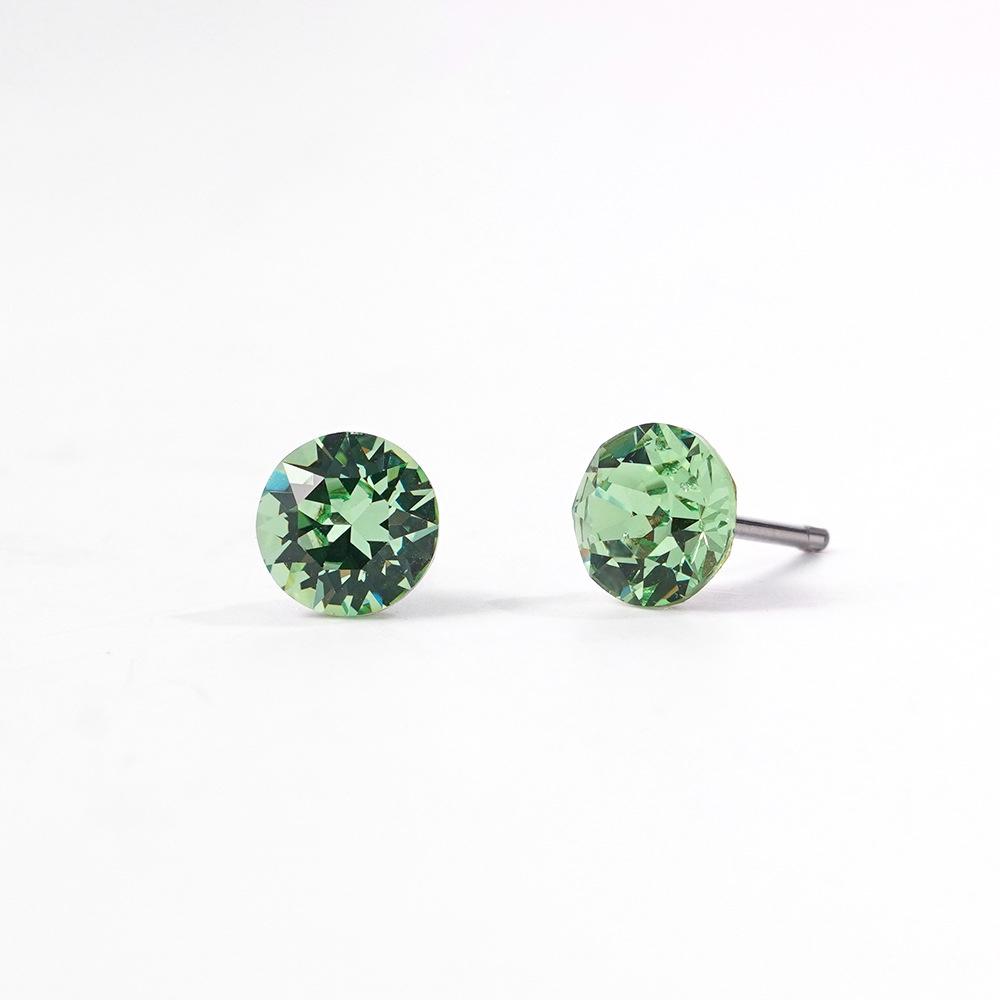 () Stainless Steel Stud Earrings Genuine Crystals from Austria for Women Girls Wedding Party Jewelry 4/6/8mm 4mm перидот
() Stainless Steel Stud Earrings Genuine Crystals from Austria for Women Girls Wedding Party Jewelry 4/6/8mm 4mm перидот
