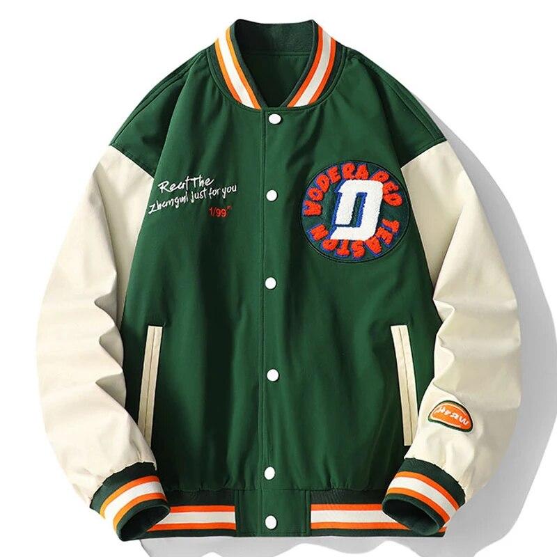 Hip Hop Baseball Jacket Men Women Furry Letters Embroidery Patchwork Varsity Jackets Unisex Streewear Casual Bomber Coat 2022
Hip Hop Baseball Jacket Men Women Furry Letters Embroidery Patchwork Varsity Jackets Unisex Streewear Casual Bomber Coat 2022