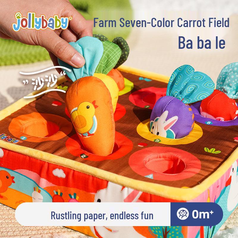 Jollybaby Pulling Radishes Teething Toy for Early Education and Grasping Training for Infants and Toddlers.
Jollybaby Pulling Radishes Teething Toy for Early Education and Grasping Training for Infants and Toddlers.