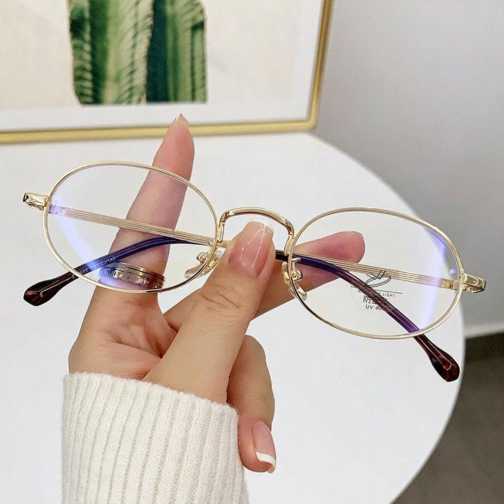 Retro Oval Metal Glasses Frame Women Men Anti Blue Light Blocking Eyeglasses Optical Spectacles Frame Computer Glasses золотой
Retro Oval Metal Glasses Frame Women Men Anti Blue Light Blocking Eyeglasses Optical Spectacles Frame Computer Glasses золотой