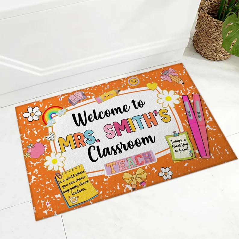 Welcome Classroom Carpet Cute Cartoon Mat Lovely Area Rug for Kids Room Playroom Home Decoration Home Floor Mat Welcome Mat 50X80cm
Welcome Classroom Carpet Cute Cartoon Mat Lovely Area Rug for Kids Room Playroom Home Decoration Home Floor Mat Welcome Mat 50X80cm