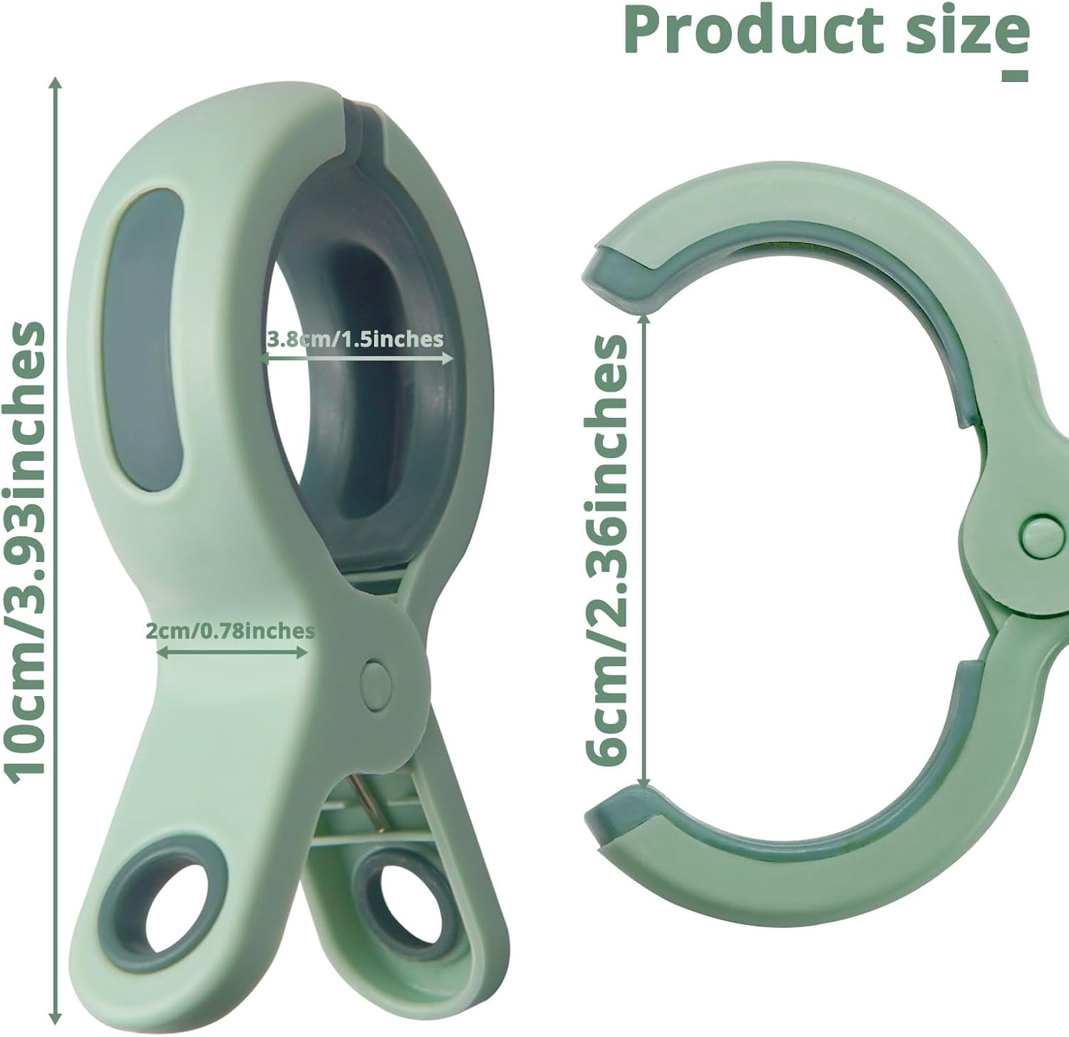 wholesale Multi-functional Plastic Strong Clips Large Beach Towel Clips For Clothes Underwear Clothes Pins Beach Chair Clips 1PC зелений
wholesale Multi-functional Plastic Strong Clips Large Beach Towel Clips For Clothes Underwear Clothes Pins Beach Chair Clips 1PC зелений