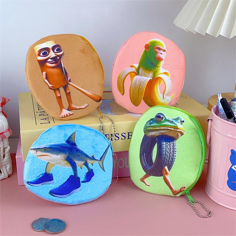 Cartoon Cute Funny Shanhaijing Coin Purse Large Capacity Wallet Headphone Bag Sundries Storage Bag Girly Keychain Pendants Gifts
Cartoon Cute Funny Shanhaijing Coin Purse Large Capacity Wallet Headphone Bag Sundries Storage Bag Girly Keychain Pendants Gifts