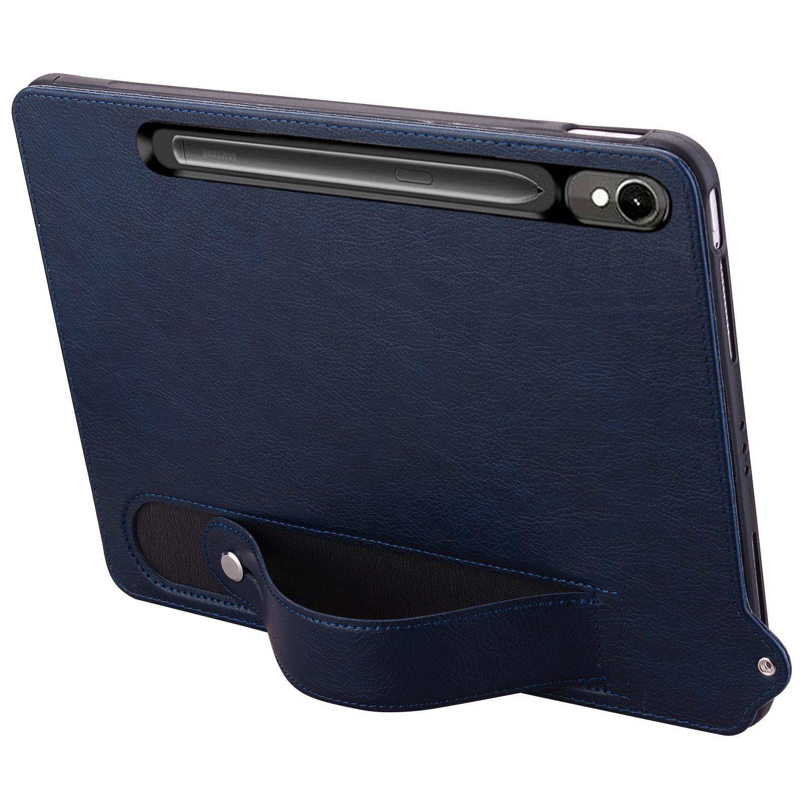 Tablet Case For Samsung Galaxy Tab S10/S10 FE/S9 FE/S9/S8/S7 Hand Strap Kickstand Leather Cover Blue
Tablet Case For Samsung Galaxy Tab S10/S10 FE/S9 FE/S9/S8/S7 Hand Strap Kickstand Leather Cover Blue