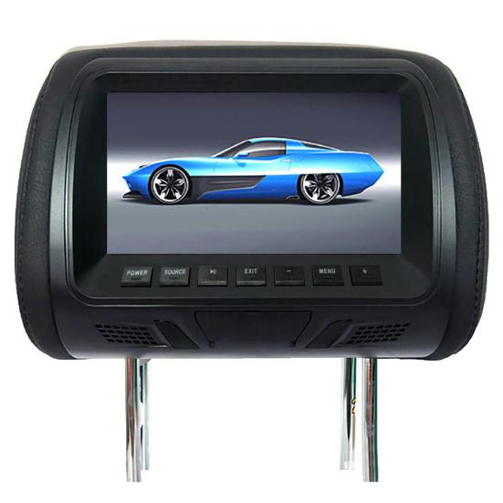 Монитор на подголовнике, ЖК-цифровой дисплей с дистанционным управлением, высота 7 дюймов чёрный
Монитор на подголовнике, ЖК-цифровой дисплей с дистанционным управлением, высота 7 дюймов чёрный