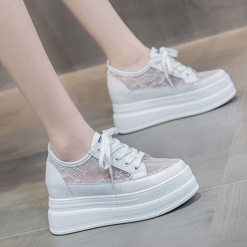 Скрытый каблук белые туфли женские летние новые универсальные сетчатые дышащие повседневные туфли для скейтборда Tide 40 белый
Скрытый каблук белые туфли женские летние новые универсальные сетчатые дышащие повседневные туфли для скейтборда Tide 40 белый