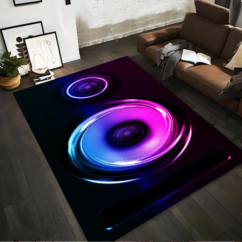Colorful Neon Speaker Design Carpet for Living Room or Bedroom Decor Suitable for use as an anti-slip for living room bedroom sofas 40x60cm( 15x23in )
Colorful Neon Speaker Design Carpet for Living Room or Bedroom Decor Suitable for use as an anti-slip for living room bedroom sofas 40x60cm( 15x23in )