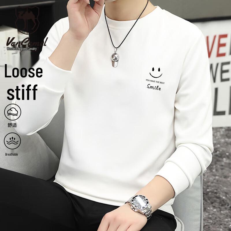 VANCAMEL Men s Crewneck Long-Sleeve Casual Sweatshirt
VANCAMEL Men s Crewneck Long-Sleeve Casual Sweatshirt