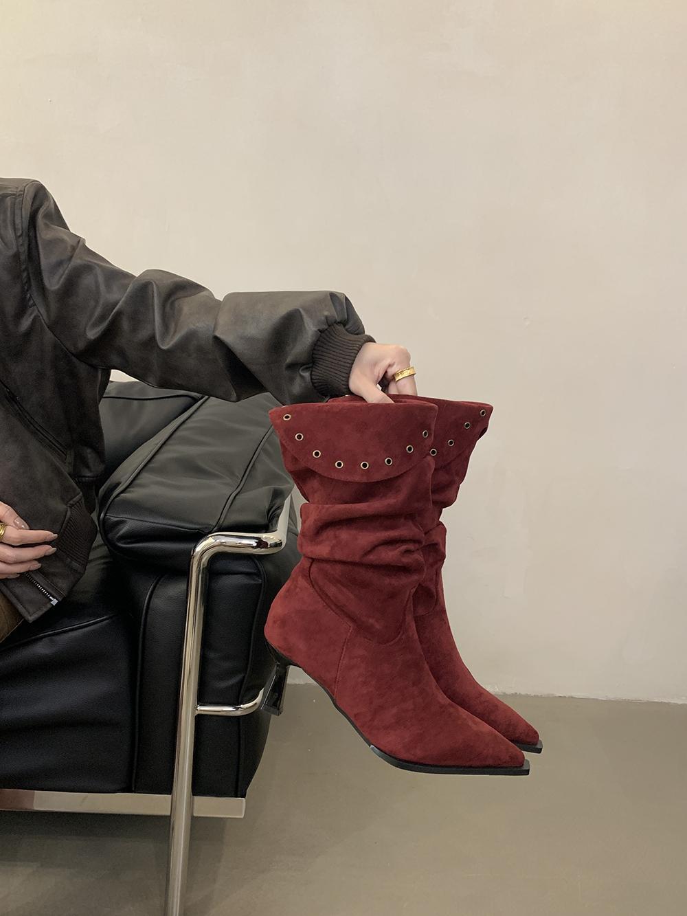 модные женские сапоги из флока средней длины с острым носком, ботильоны челси на тонком высоком каблуке, без застежек 224, новые поступления, туфли-лодочки для вечеринок, размер 39 245 красный
модные женские сапоги из флока средней длины с острым носком, ботильоны челси на тонком высоком каблуке, без застежек 224, новые поступления, туфли-лодочки для вечеринок, размер 39 245 красный