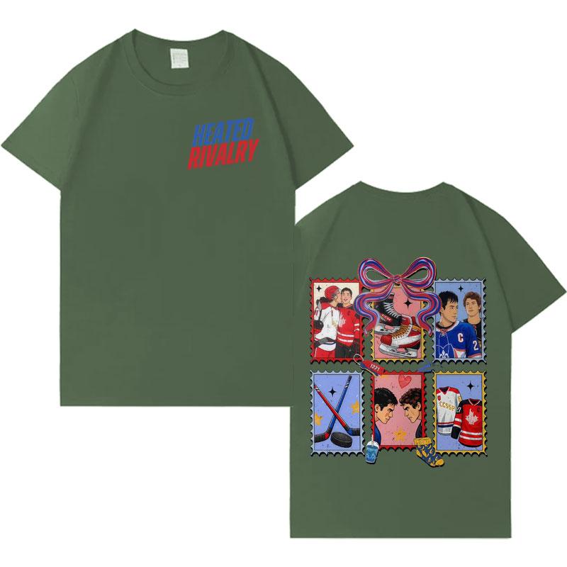 Streetwear Heated Rivalry Shane Hollander Ilya Rozanov Fashion Crewneck Tshrit Men Women Short Sleeve Pop Oversized Casual Tops 4XL
Streetwear Heated Rivalry Shane Hollander Ilya Rozanov Fashion Crewneck Tshrit Men Women Short Sleeve Pop Oversized Casual Tops 4XL