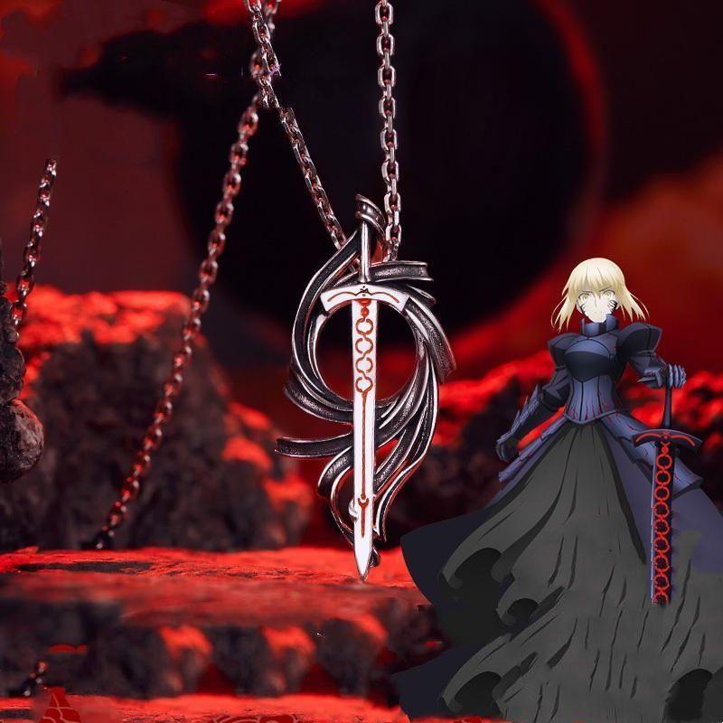 Anime Fate Stay Night Saber Alter Fashion Necklace Jewelry Cosplay Party Accessories
Anime Fate Stay Night Saber Alter Fashion Necklace Jewelry Cosplay Party Accessories