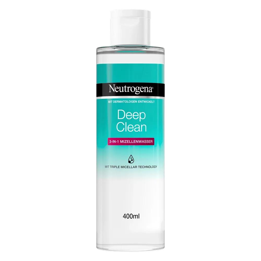 Neutrogena Deep Clean Micellar Cleansing Water 400ml
Neutrogena Deep Clean Micellar Cleansing Water 400ml