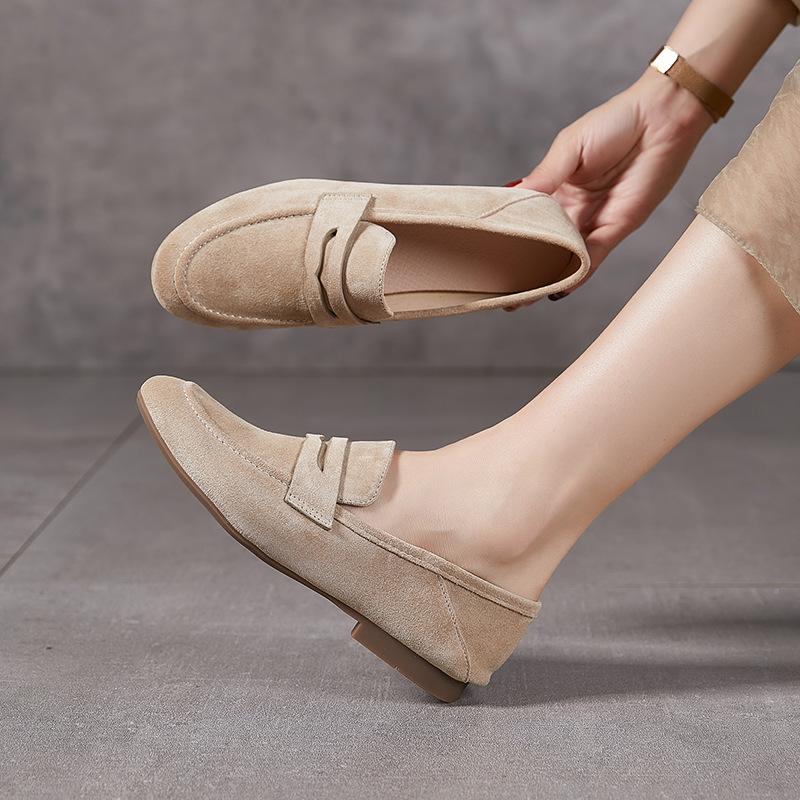 Genuine Leather Women s Single Shoes Soft-soled Commuting Flat Loafers Women Wear Cowhide Leather Shoes on One Foot 40 пісочний
Genuine Leather Women s Single Shoes Soft-soled Commuting Flat Loafers Women Wear Cowhide Leather Shoes on One Foot 40 пісочний