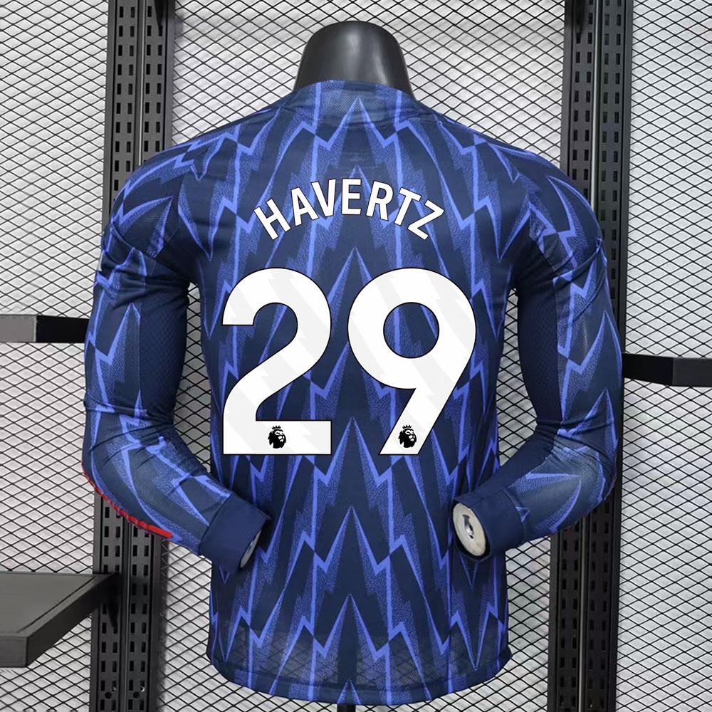 Arsenal Away Long Sleeve Jersey 25/26: Saka, Odegaard, Rice Edition with Number Print S
Arsenal Away Long Sleeve Jersey 25/26: Saka, Odegaard, Rice Edition with Number Print S