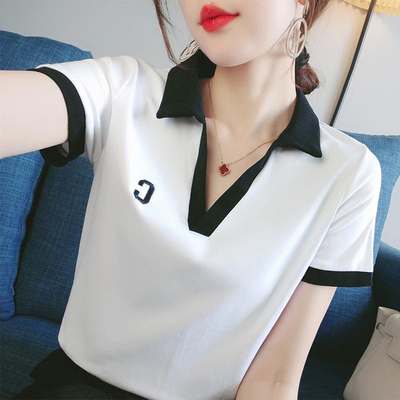 Plus Size Women s V-Neck Polo Shirt - Straight Shoulder, Short Sleeve, Tummy-Covering Slim Fit for Summer 2025 M (80-95 lbs)
Plus Size Women s V-Neck Polo Shirt - Straight Shoulder, Short Sleeve, Tummy-Covering Slim Fit for Summer 2025 M (80-95 lbs)