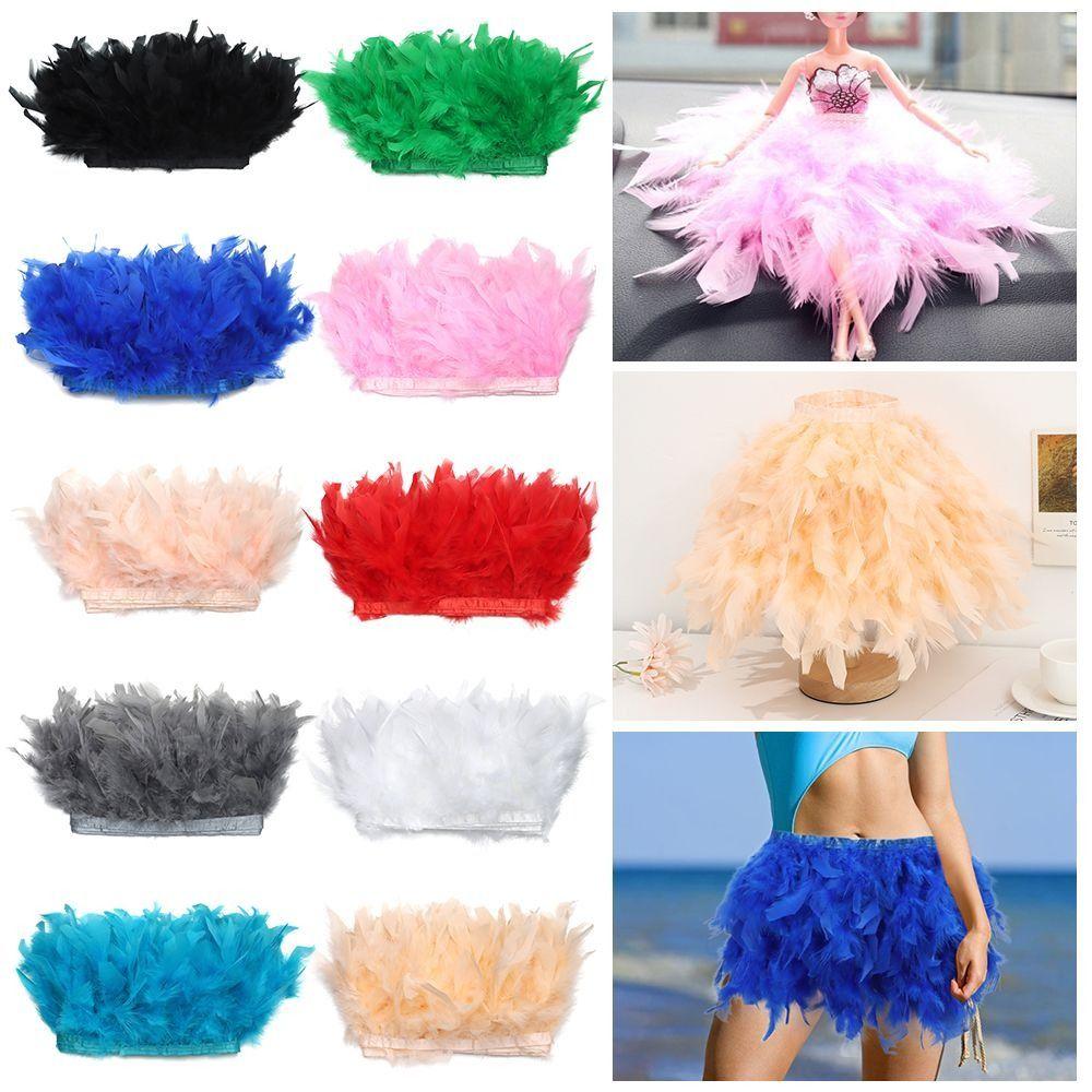 1 Meter Ribbon Tassel Feathers Trim Sewing Decoration Apparel Fabric Natural Turkey Feathers темно-синього кольору
1 Meter Ribbon Tassel Feathers Trim Sewing Decoration Apparel Fabric Natural Turkey Feathers темно-синього кольору