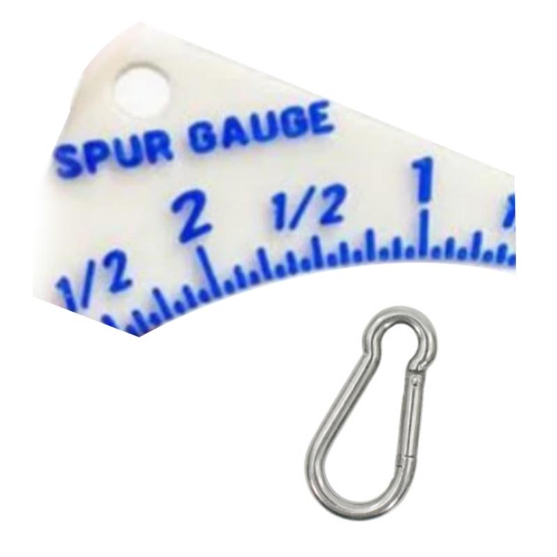 Turkey Spur Gauge Portable Acrylic Turkey Spur Measuring Ruler Tool For Wildlife Observers Ecological Research Activity білий/синій
Turkey Spur Gauge Portable Acrylic Turkey Spur Measuring Ruler Tool For Wildlife Observers Ecological Research Activity білий/синій