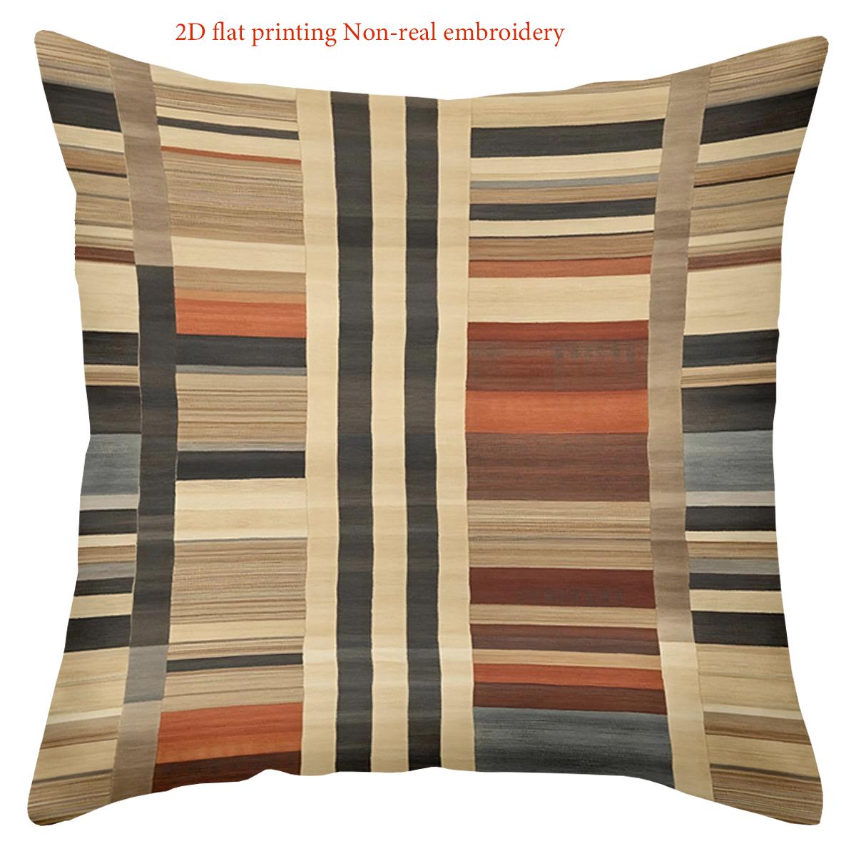2D Flat Printing Non-real Embroidery Colorful Patterned Throw Pillows Polyester pillowcase, sofa cushion cov Headboard Pillow 45x45cm
2D Flat Printing Non-real Embroidery Colorful Patterned Throw Pillows Polyester pillowcase, sofa cushion cov Headboard Pillow 45x45cm