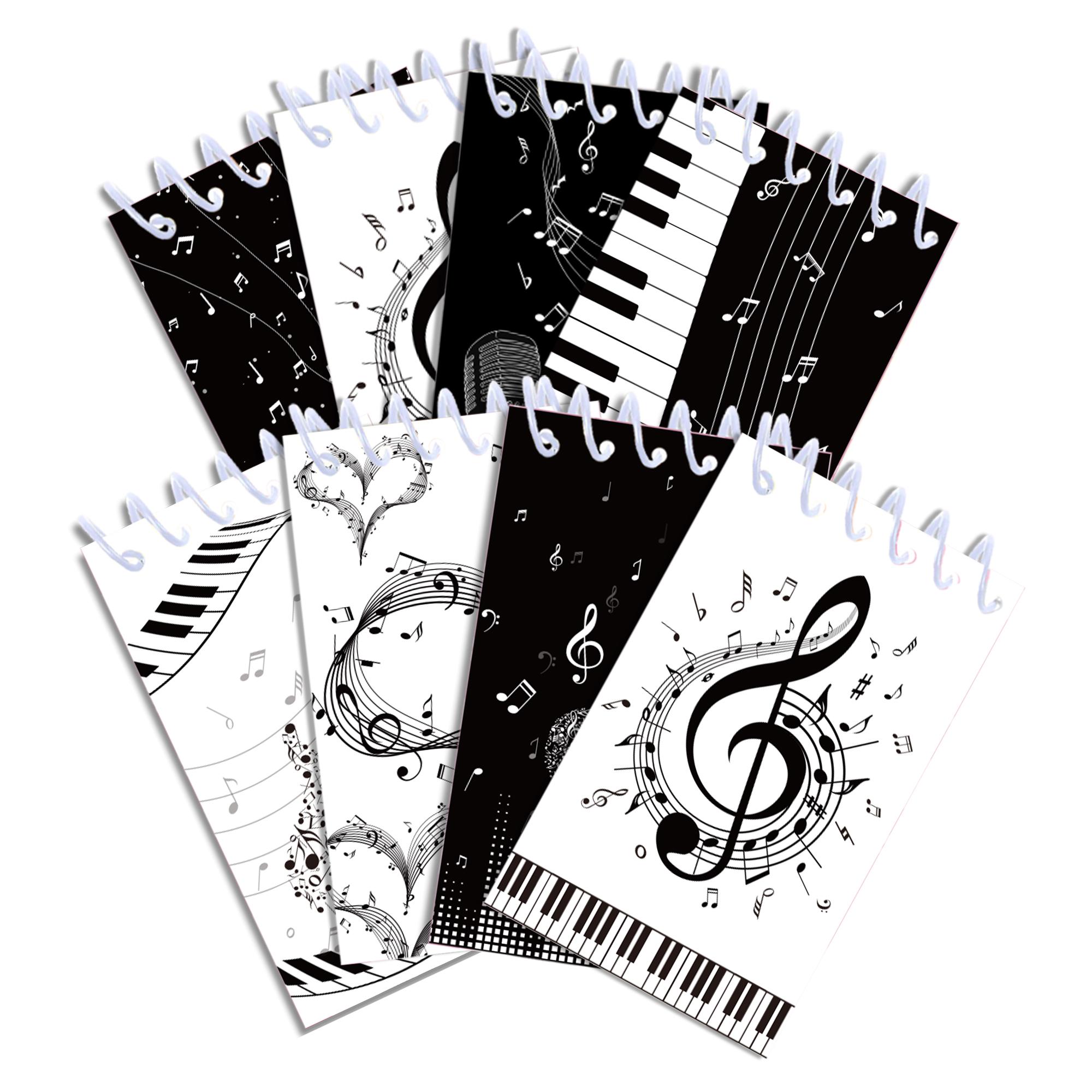 8Pcs Musical Notes Theme Portable Coil Notebook Piano Mini Notepad for Kids Birthday Party Favors School Rewards Pinata Fillers
8Pcs Musical Notes Theme Portable Coil Notebook Piano Mini Notepad for Kids Birthday Party Favors School Rewards Pinata Fillers