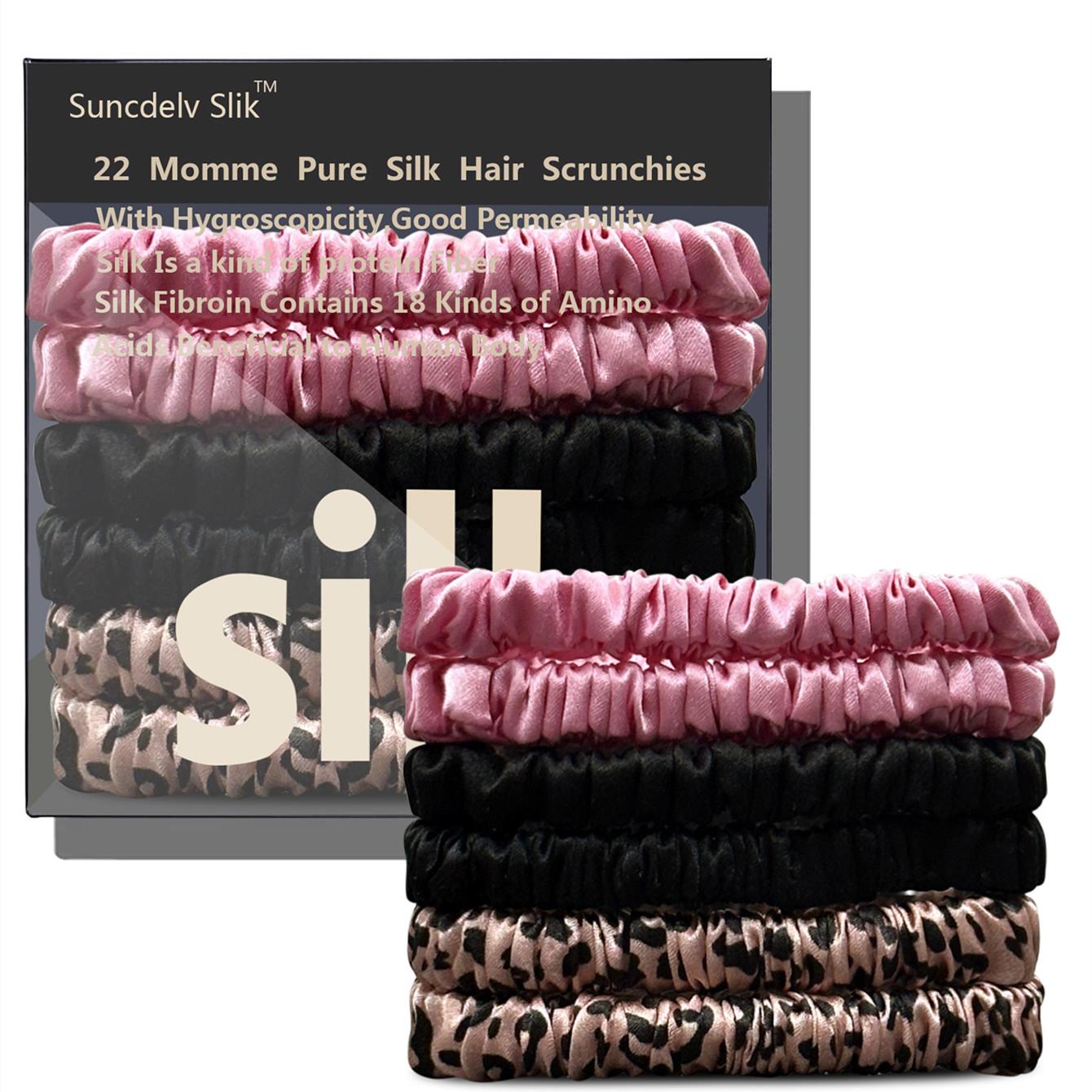 Набор из 6 штук 100% шелковых резинок для волос высокого качества (22Момме) Женские Девичьи Повязки на Голову Аксессуары для Волос
Набор из 6 штук 100% шелковых резинок для волос высокого качества (22Момме) Женские Девичьи Повязки на Голову Аксессуары для Волос