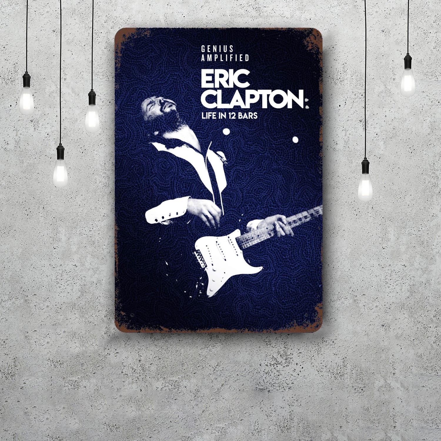 Eric Clapton Band Vintage Tin Sign Home Decor Wall Decor Art Wall Mural Room Decoration Decor Retro Metal Sign Plate Bar Posters 20x30cm(7.8x11.8inch)
Eric Clapton Band Vintage Tin Sign Home Decor Wall Decor Art Wall Mural Room Decoration Decor Retro Metal Sign Plate Bar Posters 20x30cm(7.8x11.8inch)