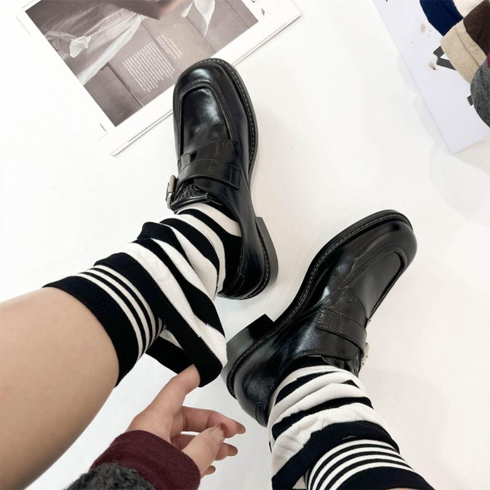 Loose Mid Calf Socks Plush Edge Tube Socks Women Fashion Ruffle Stripe Stocking Girls Smooth Edge Coffee
Loose Mid Calf Socks Plush Edge Tube Socks Women Fashion Ruffle Stripe Stocking Girls Smooth Edge Coffee