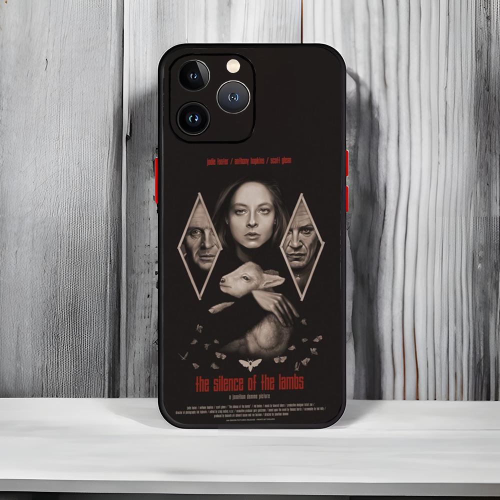 Classic Movie The S-Silence of the L-Lambs Phone Case Black Matte Thin Phone Case For iPhone17 16 15 14 13 ProMax iphone12promax
Classic Movie The S-Silence of the L-Lambs Phone Case Black Matte Thin Phone Case For iPhone17 16 15 14 13 ProMax iphone12promax