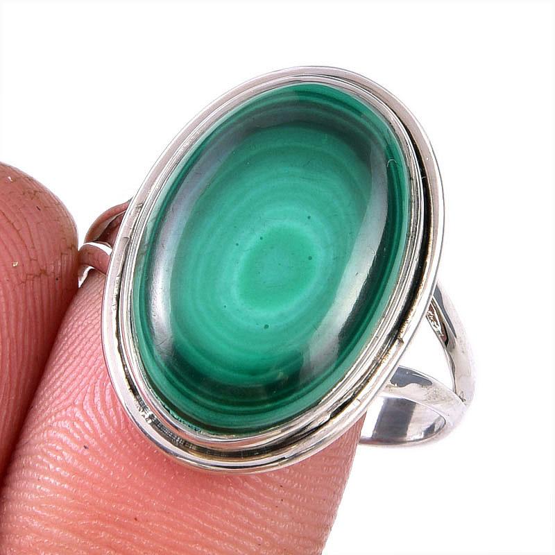 Натуральный малахит драгоценный камень 925 цельное серебро ювелирное кольцо размер 10.5 Q0g38 
Натуральный малахит драгоценный камень 925 цельное серебро ювелирное кольцо размер 10.5 Q0g38