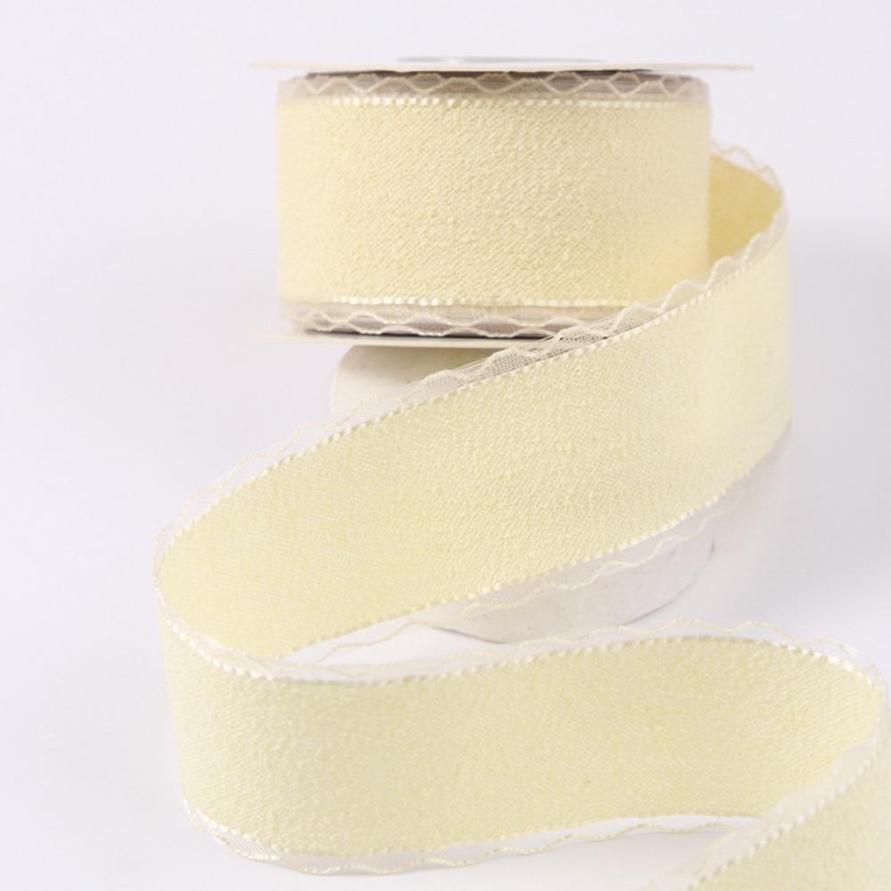 10 Yards 25MM Width Lace Ribbon Transparent Lace Edge DIY Crafts Ribbon Single Color Sanding Ribbons Gift Box Packaging L жёлтый
10 Yards 25MM Width Lace Ribbon Transparent Lace Edge DIY Crafts Ribbon Single Color Sanding Ribbons Gift Box Packaging L жёлтый