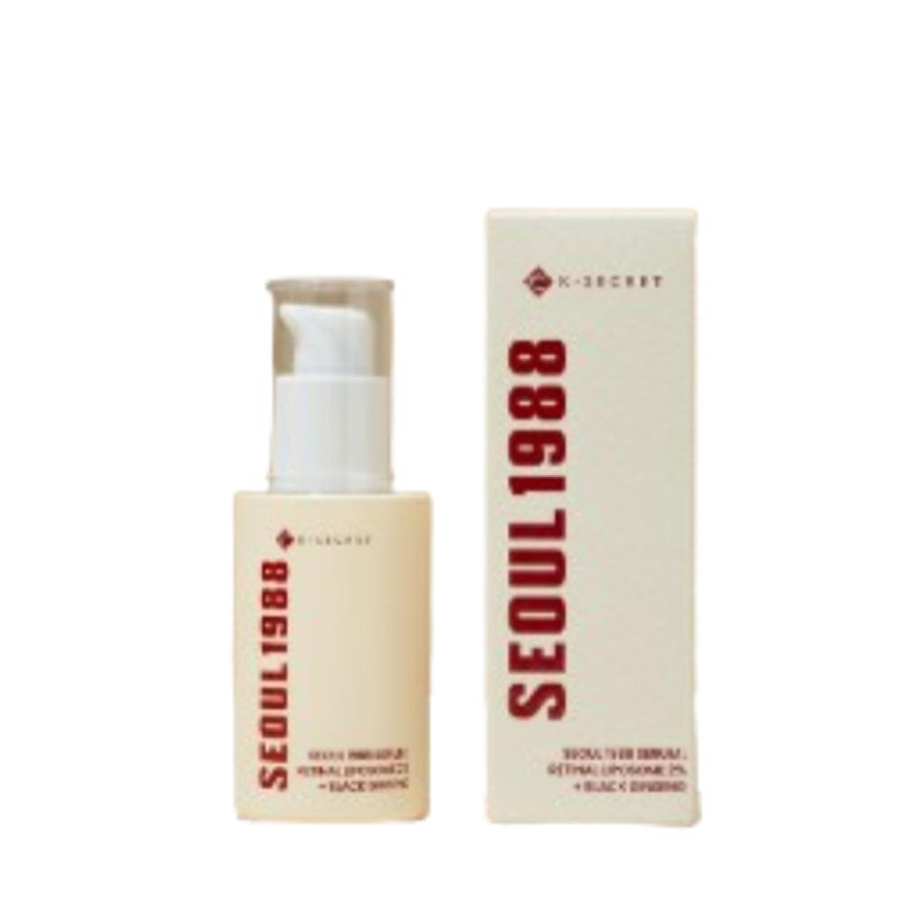 Сыворотка K-SECRET SEOUL 1988 Ретинальные липосомы 2%, 30 мл, Бакучиол и Уход для упругости шеи
Сыворотка K-SECRET SEOUL 1988 Ретинальные липосомы 2%, 30 мл, Бакучиол и Уход для упругости шеи