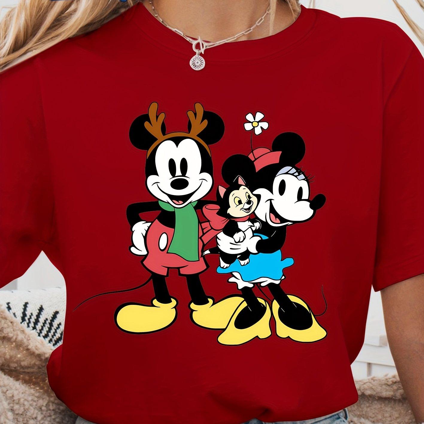 2025 Літо Disney Крутий Модний Повсякденний Принт Міккі Мінні Мила Коротка Футболка Модний Елегантний Топ Сімейне Свято Кемпінг XL
2025 Літо Disney Крутий Модний Повсякденний Принт Міккі Мінні Мила Коротка Футболка Модний Елегантний Топ Сімейне Свято Кемпінг XL