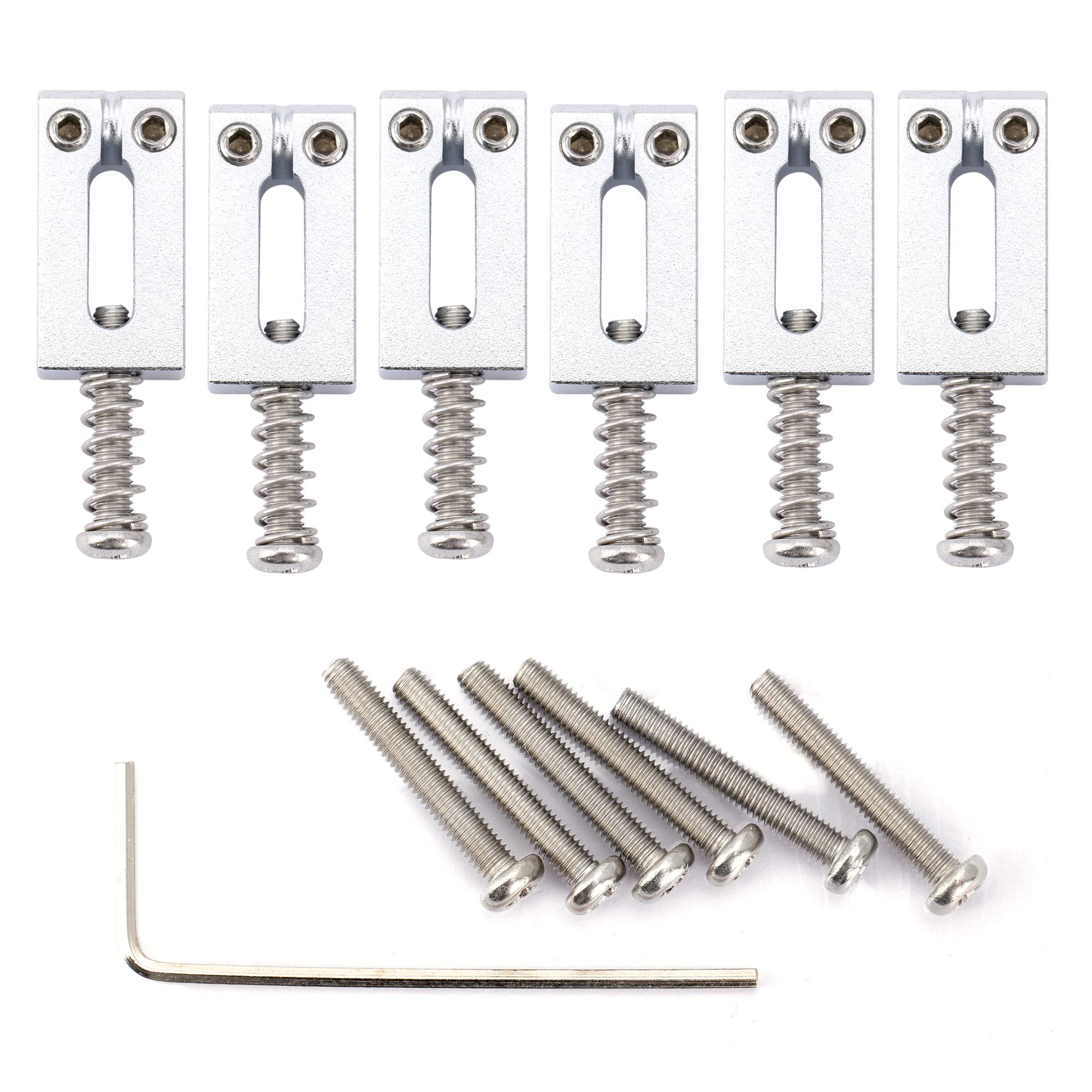Musiclily Ultra Brass Bridge Saddle для ST Telecaster Electric Chrome 10,5 мм Strat/TL гитары, (Набор 6)
Musiclily Ultra Brass Bridge Saddle для ST Telecaster Electric Chrome 10,5 мм Strat/TL гитары, (Набор 6)