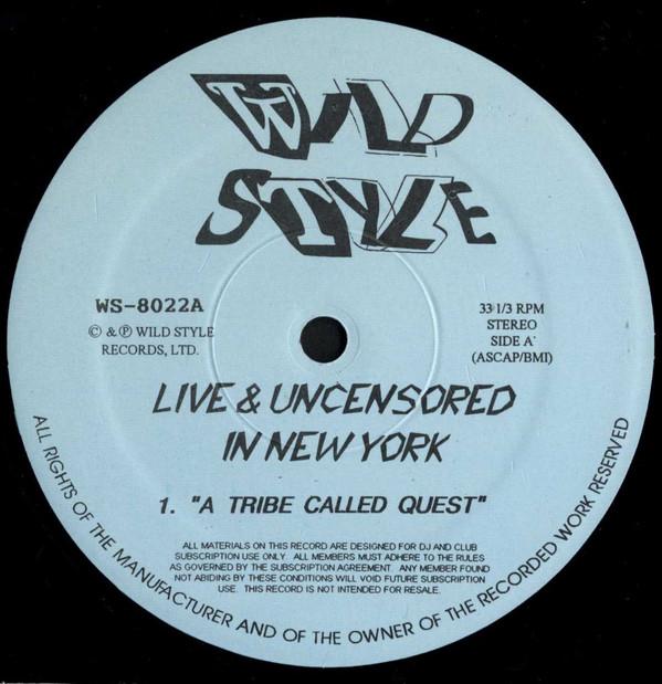 LP Record VARIOUS - Live & Uncensored In New York WS8022 Wild Style Reco 1996 US Rap & Hip-Hop/R&B Used
LP Record VARIOUS - Live & Uncensored In New York WS8022 Wild Style Reco 1996 US Rap & Hip-Hop/R&B Used