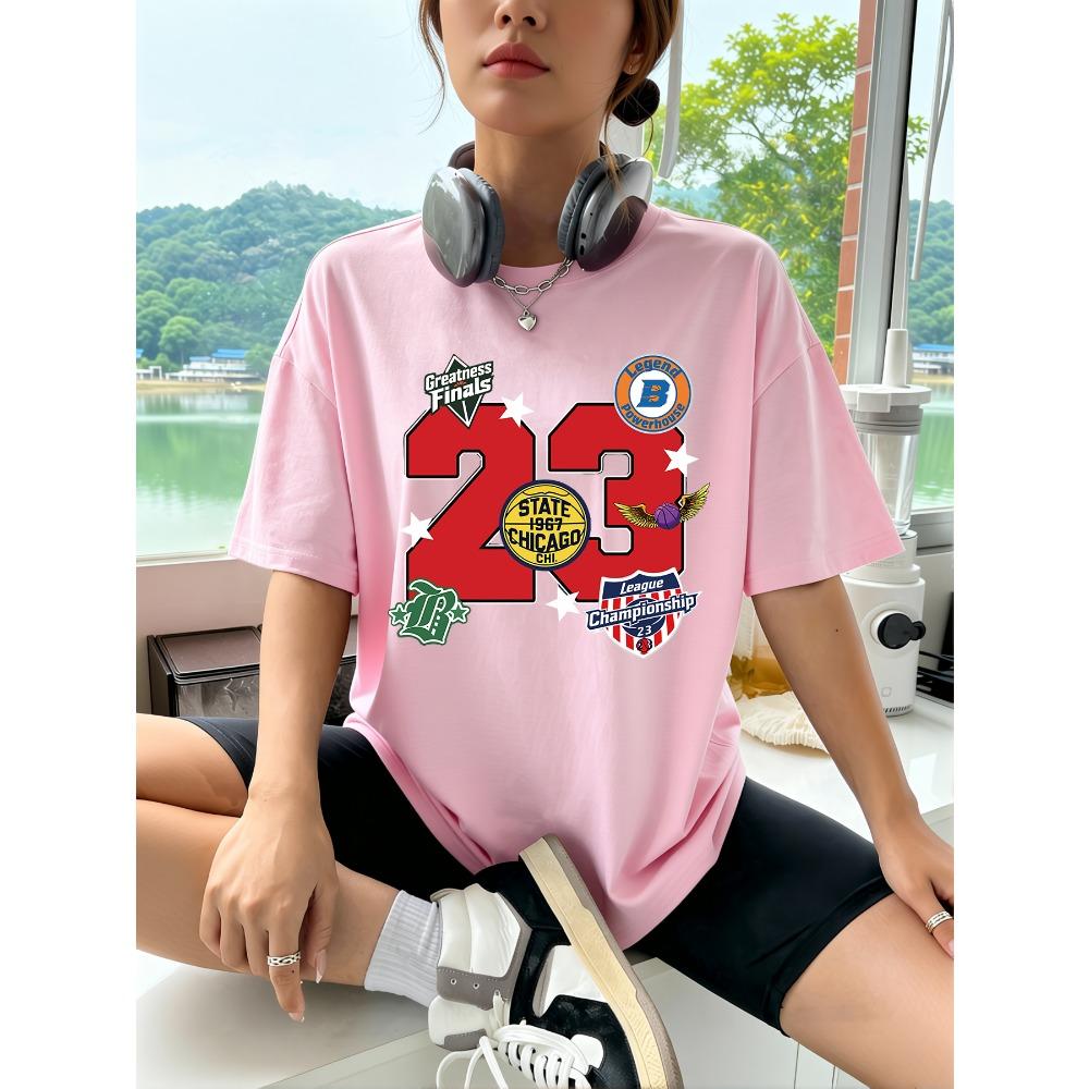 State Chicago 1967 Greatness Finals Printing T-Shirts Women Summer Cotton T Shirt All-Match Casual Top Loose Y2K 3XL
State Chicago 1967 Greatness Finals Printing T-Shirts Women Summer Cotton T Shirt All-Match Casual Top Loose Y2K 3XL