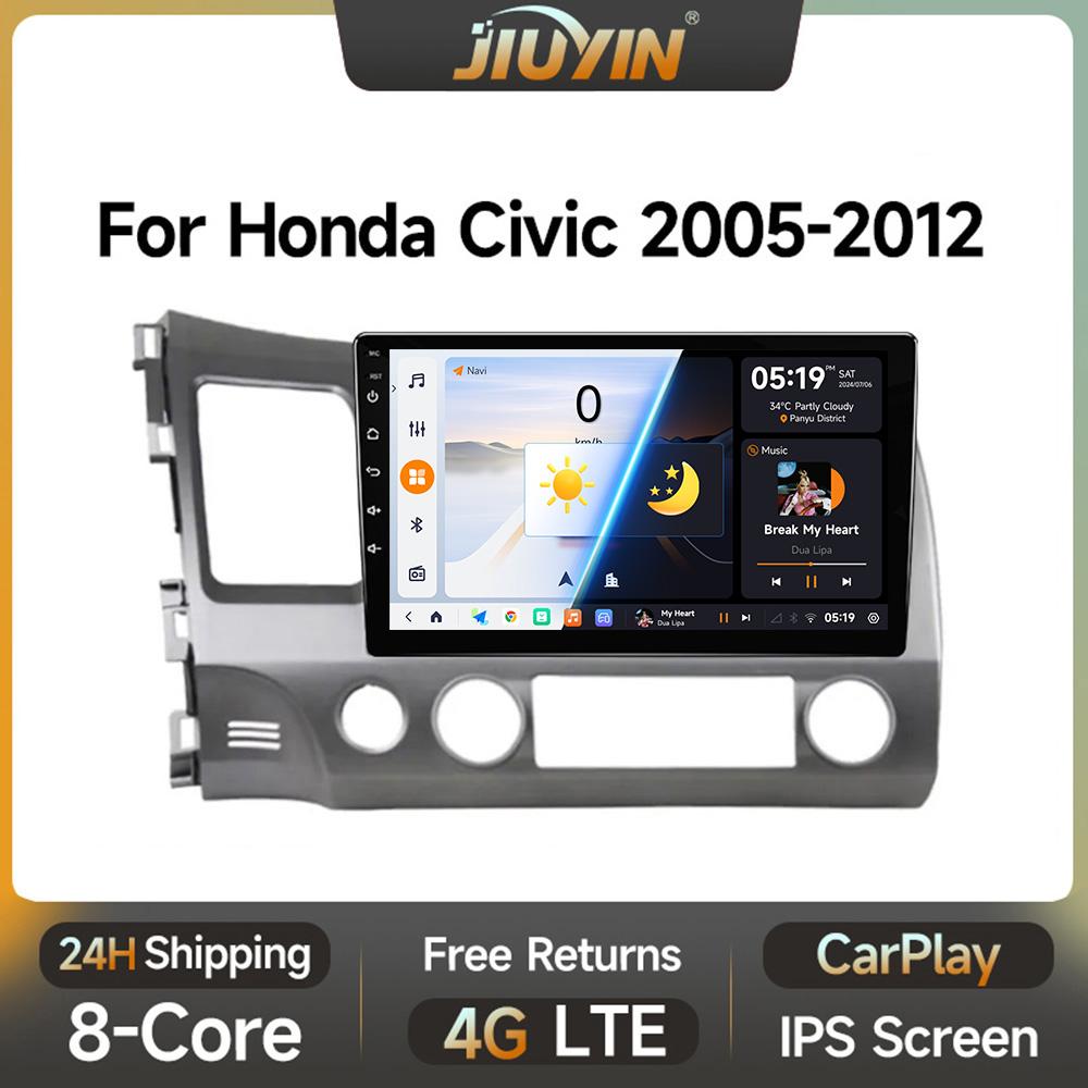 JIUYIN 10inch Car Stereo Radio for Honda Civic 8 2005 - 2012 Android 13 Carplay Multimedia Player Navigation GPS 2Din Audio DVD CHINA
JIUYIN 10inch Car Stereo Radio for Honda Civic 8 2005 - 2012 Android 13 Carplay Multimedia Player Navigation GPS 2Din Audio DVD CHINA