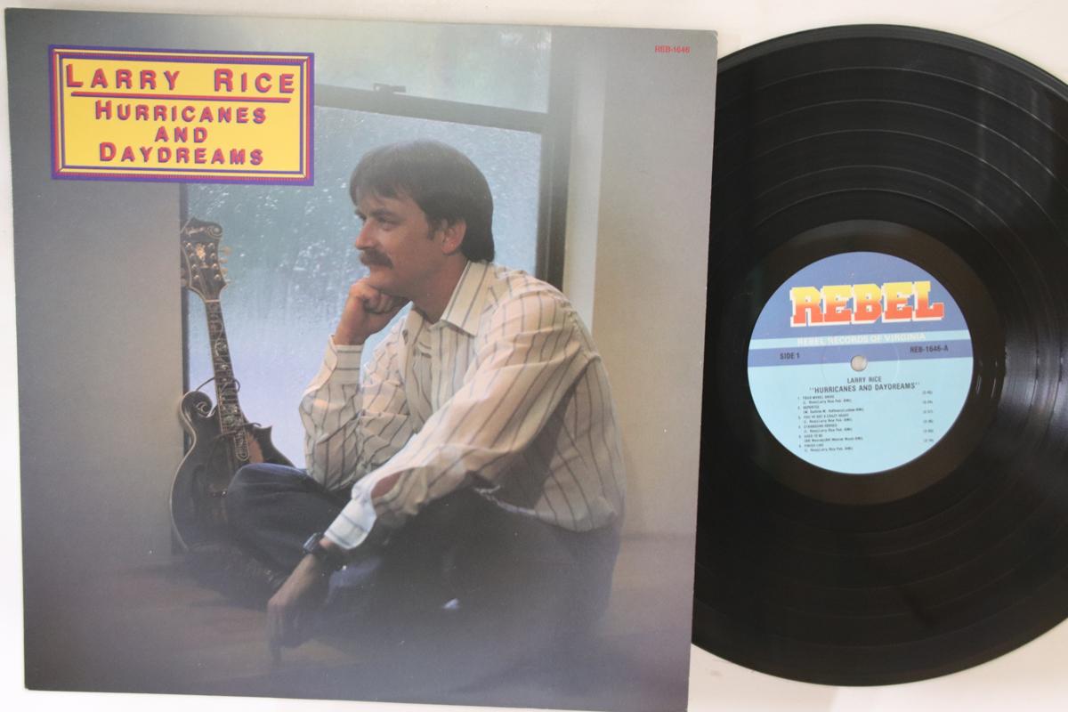 LP Record LARRY RICE - Hurricanes And Daydreams REB1646 REBEL 1986 US Country Used
LP Record LARRY RICE - Hurricanes And Daydreams REB1646 REBEL 1986 US Country Used