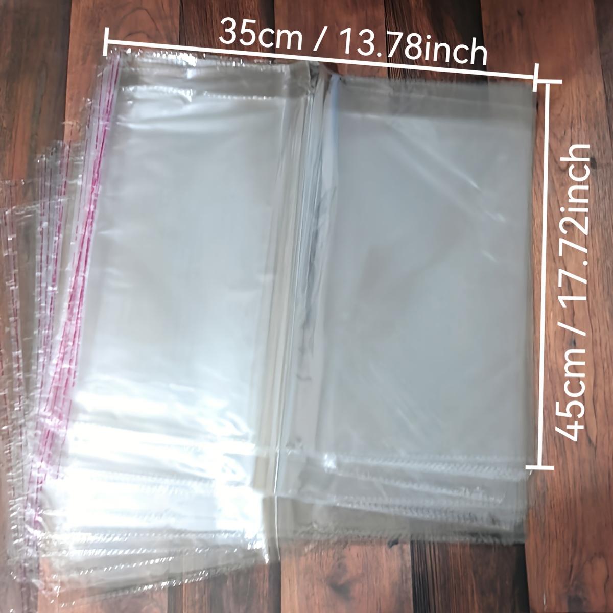 100 шт. самозапечатывающихся целлофановых пакетов, многоразовые целлофановые пакеты для упаковки одежды, товаров общего назначения, ювелирных изделий и многого другого в нескольких упаковках 35cm*45cm/13.78inch*17.72inch
100 шт. самозапечатывающихся целлофановых пакетов, многоразовые целлофановые пакеты для упаковки одежды, товаров общего назначения, ювелирных изделий и многого другого в нескольких упаковках 35cm*45cm/13.78inch*17.72inch