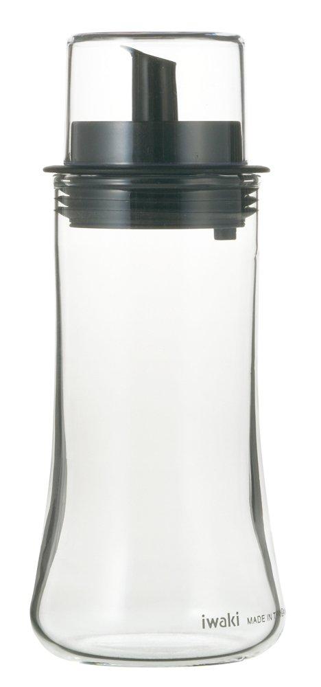 iwaki Heat-resistant Glass Condiment Container Oil Bottle Oil Pitcher Black M 160ml with Lid KT5032-BKO
iwaki Heat-resistant Glass Condiment Container Oil Bottle Oil Pitcher Black M 160ml with Lid KT5032-BKO